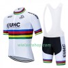 Fietskleding (Fietsshirt + Korte Koersbroek) 2020 UHC UCI World Champion N001
